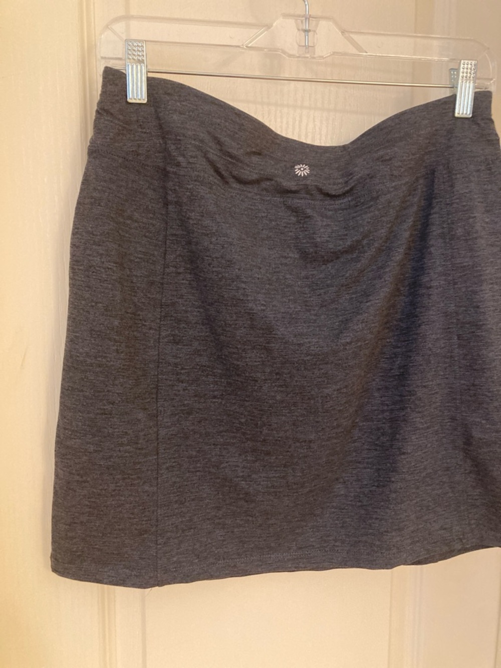 Casual Drawstring Heather Navy Women's Skort - Picture 10 of 14